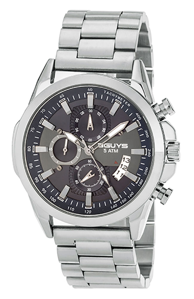 3GUYS Stainless Steel Chronograph 3G45021