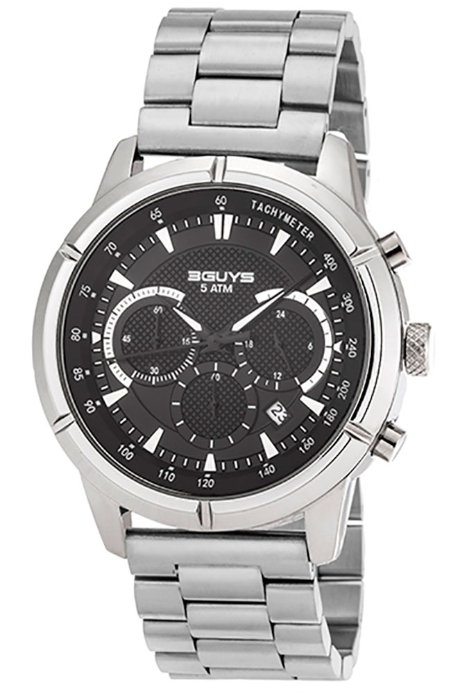 3GUYS Stainless Steel Chronograph 3G83021