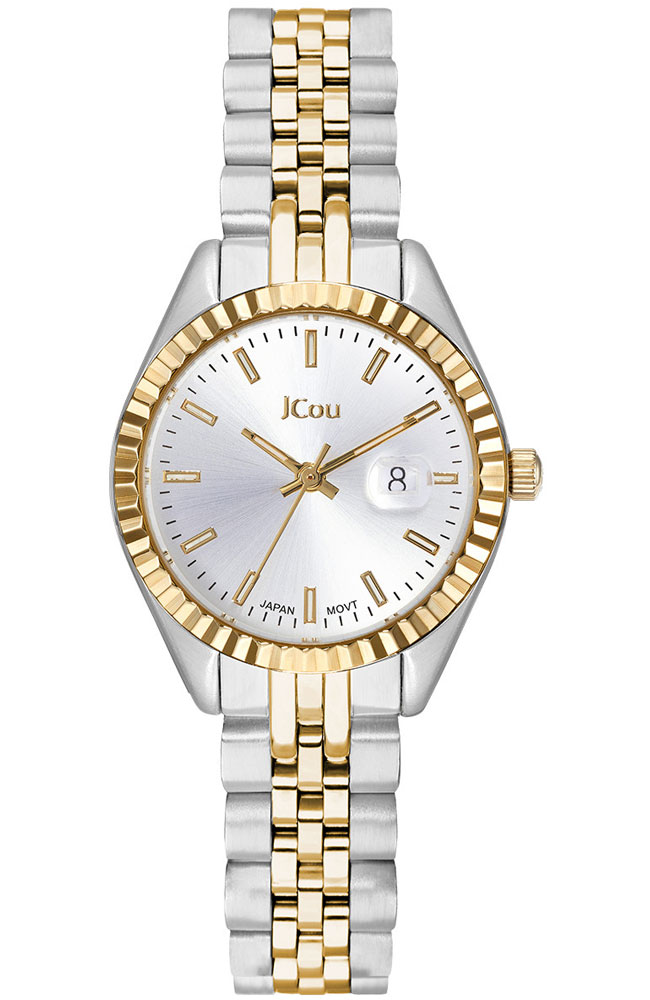 JCOU Queen's Petit II Two Tone Stainless Steel Bracelet JU19066-2