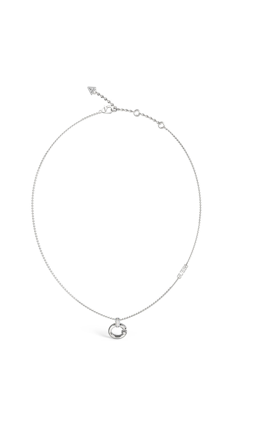 GUESS STEEL 4G LIGHT JUBB05239JWRHL Βραχιόλι Ασημένιο Με Κρεμαστά Τσάρμς