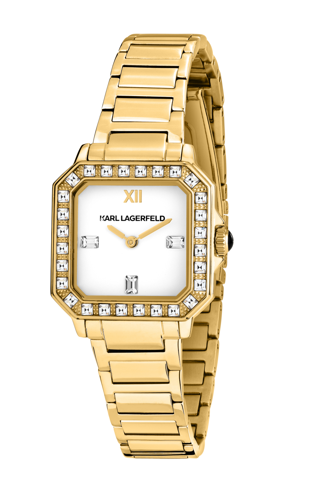 KARL LAGERFELD SQUARE CLASSICS R0553102501 Γυναικείο Ρολόι Quartz Ακριβείας