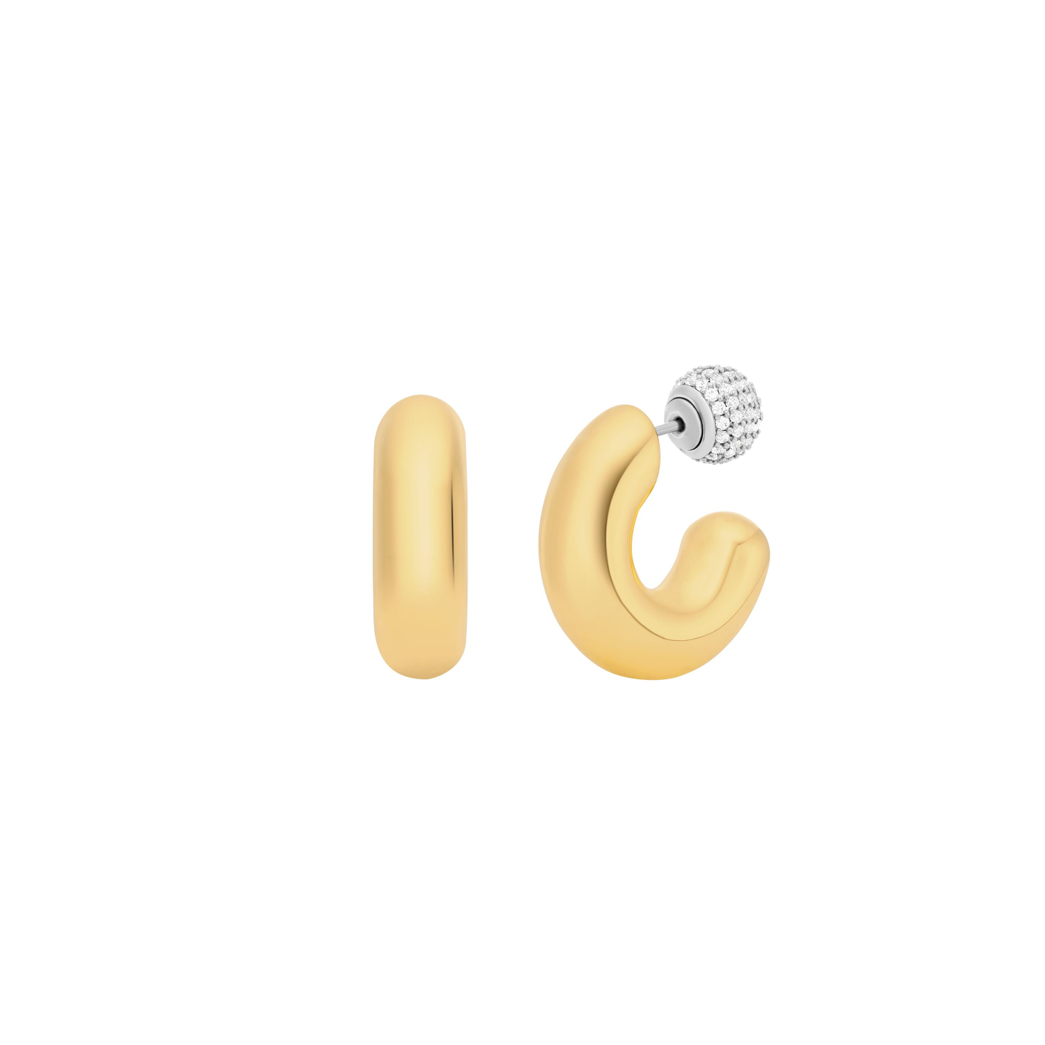 Michael Kors Metallic Muse Γυναικεία Σκουλαρίκια MKJ8510931