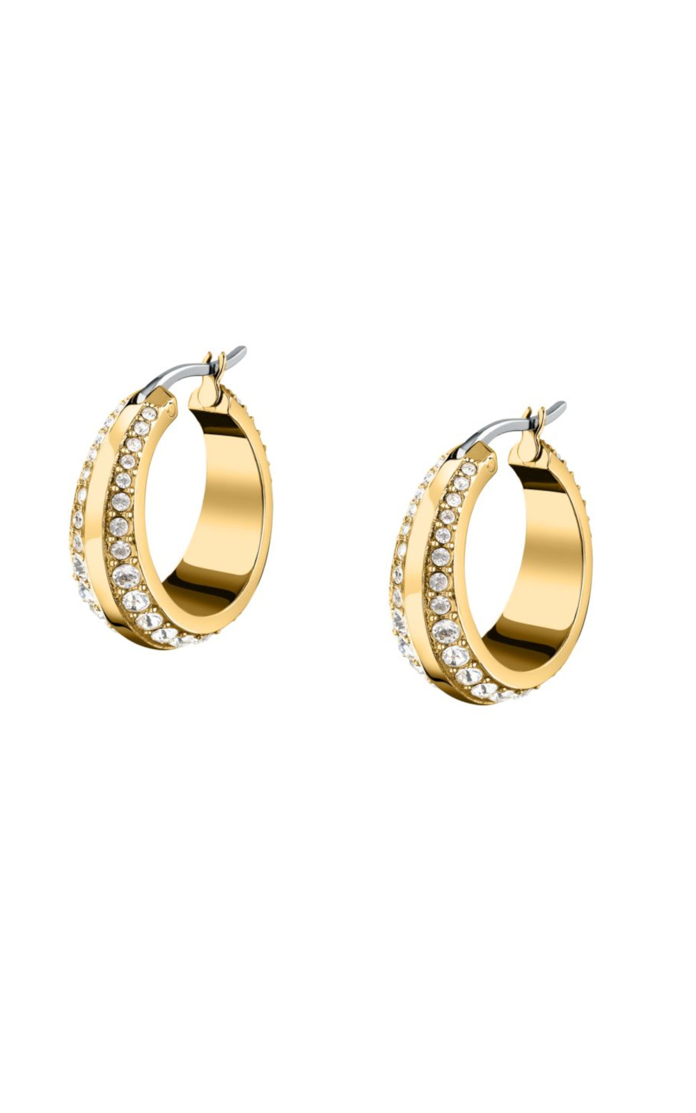 KARL LAGERFELD BOND PAVE KLBJY08 Γυναικεία Σκουλαρίκια Χρυσά Με Πέτρες